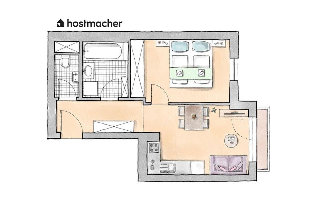 1Br Excellence, Fast To Centre By Hm Viena Exterior foto